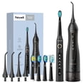 thumbnail image 1 of Irrigador de agua Fairywill para dientes, irrigador bucal de 300ML, recargable, portátil, Dental, 3 modos, tanque de agua, limpiador de dientes resistente al agua Tan Jianjun unisex, 1 of 2
