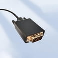 thumbnail image 3 of Cable adaptador de 1,8 m Plug and Play Cable adaptador de video 1080p Compatible con HDMI a VGA, 3 of 4