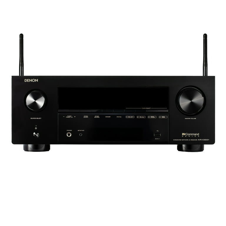 Denon AVR-X3800H 9.4-Channel Network A/V Receiver Bundle Including