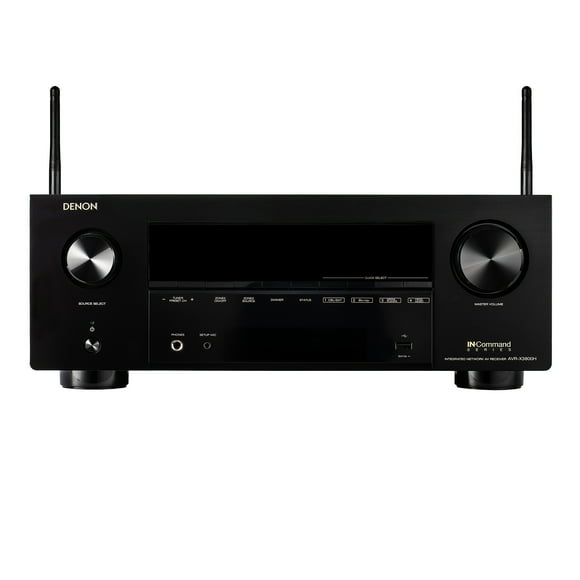 Restored Denon AVR-X3800H 9.4-Ch Receiver - 8K UHD Home Theater AVR (105W X 9) Built-in Bluetooth, Wi-Fi & HEOS Multi-Room Streaming, Dolby Atmos, DTS:X, IMAX Enhanced & Auro 3D(Refurbished)