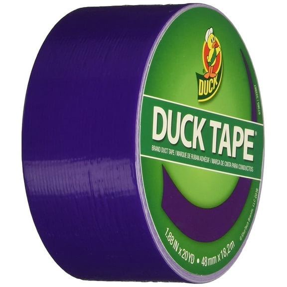 Shurtech Brands LLC 2 Set Shurtech CDT-5017 Colored Duck Tape, 20 yd Length x 1-7/8" Width, Purple Duchess