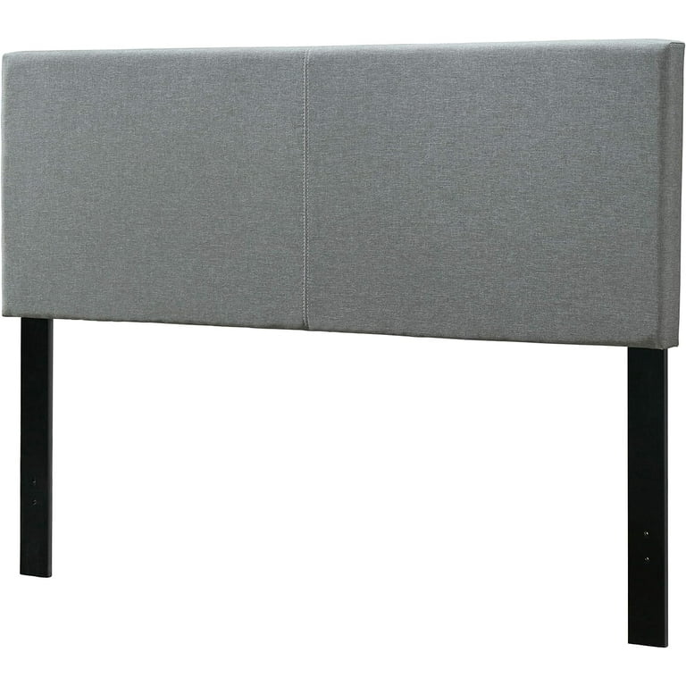Dg casa kelly panel bed frame with storage drawers and upholstered headboard deals