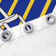 thumbnail image 5 of YST American Football Curtains & Drapes Rugby Player 30%-50% Blackout Curtains, Football Team Player Curtains Blue Yellow Sports Decor Window Curtains 52''Wx84''L(Los Angeles), 5 of 6