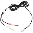 thumbnail image 2 of Replacement Usb C To Dual 1/4 Audio Cable 3m Audio Equipment Converter Cable, 2 of 8