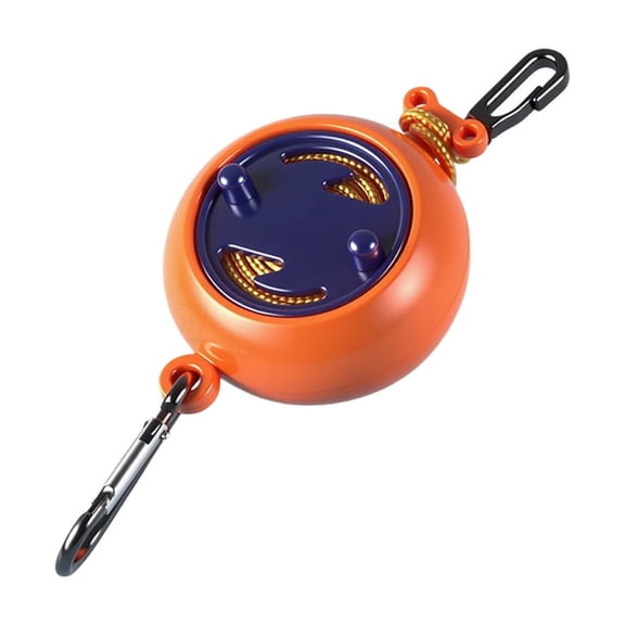 Adjustable Clothes Drying Rope Portable Retractable Clothesline Laundry Drying Rope Outdoor Windproof Washing Line
