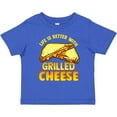 thumbnail image 3 of Inktastic Life is Better with Grilled Cheese Boys or Girls Toddler T-Shirt, 3 of 5