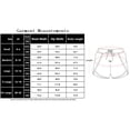 thumbnail image 5 of Women's Sport Yoga Running Gym Athletic 2 in 1 Layer Shorts, Black, Large, 5 of 5