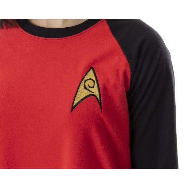 Camicia Da Notte Star Trek Original Series – Raglan Donna, Comandante Spock (Blu), Taglia L - 3