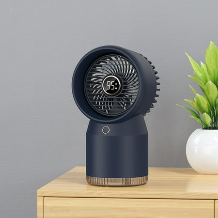 

Misting Fan Spray Humidification with 3 Speed Wind USB Rechargeable for Office