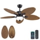 thumbnail image 1 of Ventilador de techo Wiviniya Tropical de 50 pulgadas con control remoto de luces, 1 of 9