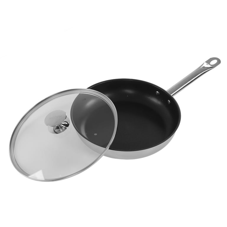 Cookware Pans 304 Stainless Steel pan fried egg un-coating Pan non