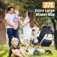 thumbnail image 3 of Mochila para Pañales Tonyeee Expandible 25-37L con Cambiador, 3 of 7