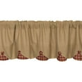 thumbnail image 3 of VHC Brands Burlap Scalloped Valance, 3 of 3