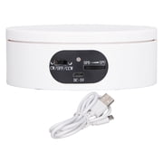 Electric Turntable For Displays, 360 Rotation, Quiet Motor, 3 Modes, Perfect For Photography