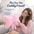 thumbnail image 6 of 2 Pack Bow Pillow, Throw Pillow for Couch, Cute Decorative Pillows, Soft Pink Aesthetic Home Decor, Lumbar Support Pillow for Bedroom, Sofa or Chair, 15 x 12.5 Inch, 6 of 8
