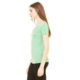 thumbnail image 2 of Women's Triblend Short-Sleeve Deep V-Neck T-Shirt, 2 of 3