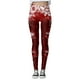thumbnail image 3 of WILLBEST Leggings de Entrenamiento de Cintura Alta para Mujer, Suaves Y Elásticos, con Estampado Navideño Y Diseño de Bloques de Color, Cómodos Leggings de Fitness. Grande, 3 of 4