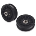 thumbnail image 4 of Flat Idler Pulley Smooth Reliable Performance Enhanced Performance Black, 4 of 8