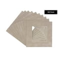 thumbnail image 2 of Smoke Suede Acid Free 20x20 Picture Frame Mats with White Core Bevel Cut for 16x16 Pictures - Fits, 2 of 4