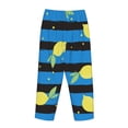 thumbnail image 5 of Balery Lemon print Women's Pajama Pants,Ultra Lightweight Pjs,Lounge Pant-Medium, 5 of 9