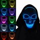 thumbnail image 3 of Irfora Máscara de Halloween EL Wired Light Up Mask Cosplay Máscara de miedo para la fiesta del festival de Halloween Irfora Decoración de vestuario, 3 of 7