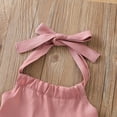 thumbnail image 5 of Toddler Girls Clothes Two Piece Outfits Sleeveless Lace Tank Top with Flared Pants Fashion Clothing Sets Size 2-3T, 5 of 9