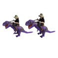 thumbnail image 1 of Disfraz Inflable de Dinosaurio Impermeable Disfraz de Ojos con Luz LED y Potente Soplador ANGGREK  Otros, 1 of 8