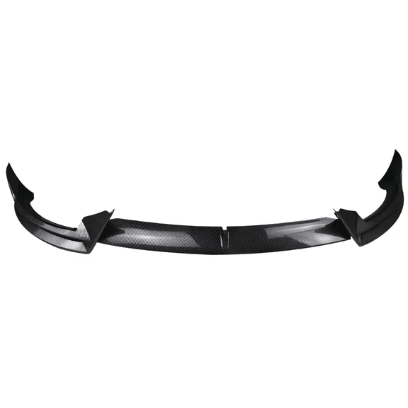 Fit Tesla Model Y 2020-2024 Carbon Fiber Front Bumper Lip Spoiler Splitter New