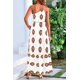 thumbnail image 2 of Vestido PRETTYGARDEN Maxi Floral Bohemio de Un Hombro Blanco Talla L, 2 of 8