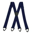 thumbnail image 1 of Tirantes elásticos y resistentes para hombre, accesorios de disfraces, ajustables y cómodos de 3,8 cm (1,5 pulgadas). Azul marino 4 ganchos, 1 of 8