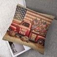thumbnail image 7 of nygtbtfer  Independence Day American Flag Pillow Covers 4th of July Patriotic Star Stripes Throw Pillow Case Truck God Bless America Decor Pillow Case Cushion Cover for Home, White, 7 of 7
