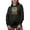 Black, variant on I'm a Running Mom, Just Like a Normal Mom Except Much Cooler - Runner Mother, Black Hooded Sweatshirt or Hoodie, Medium