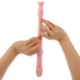 thumbnail image 3 of 1 Set of Soprano Recorder 8 Holes Instrument Beginners Leaning Recorder Flute with Cleaning Rods, 3 of 7