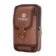 thumbnail image 2 of Bolsa Riñonera de tela Oxford para hombre, riñonera, riñonera portátil para teléfono (estilo 1 marrón) JShteea Para Estrenar, 2 of 8