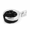 thumbnail image 3 of Universal Motorcycle Metal Drink Cup Holder for 1" Handlebar Chrome, 3 of 6