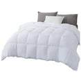 thumbnail image 5 of Kasentex  Winter Warmth Quilted Comforter, Cozy Soft Seersucker Textured, Down Alternative Fill White Queen, 5 of 34