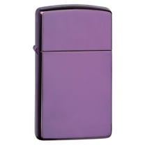 Zippo Slim High Polish Purple Pocket Lighter