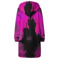 thumbnail image 4 of LOVZFMLL Vestes pour Femmes Imprimé Halloween Sweat à Capuche Ample à Manches Longues, 4 of 5