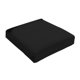 thumbnail image 4 of Funda de cojín de silla de comedor, funda de cojín de Jacquard elástica para comedor, cocina, de asiento de silla extraíble lavable negro, 4 of 9