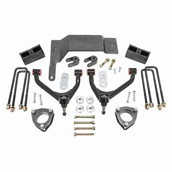 Rugged Offroad 4" Front/2" Rear Lift Kit 2014-2018 Chevrolet Fits GMC 1500 4WD