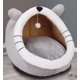 thumbnail image 1 of Cama para gatos, caseta, perrera, nido redondo para mascotas, cueva para dormir, camas para gatitos, cesta para mascotas, acogedor cojín para tumbona, casa para gatos, tienda para perros, 1 of 5