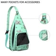 thumbnail image 2 of Cute Koala Print Sling Backpack – Lightweight Crossbody Bag for Travel, Hiking & Everyday Use, 2 of 4