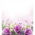 thumbnail image 3 of Flower Duvet Cover Set, Spring Cabbage Flowers in Fragrant Bouquet with Partially Shaded Color Romance, Decorative 3 Piece Bedding Set with 2 Pillow Shams, King Size, Lavender Green, by Ambesonne, 3 of 3