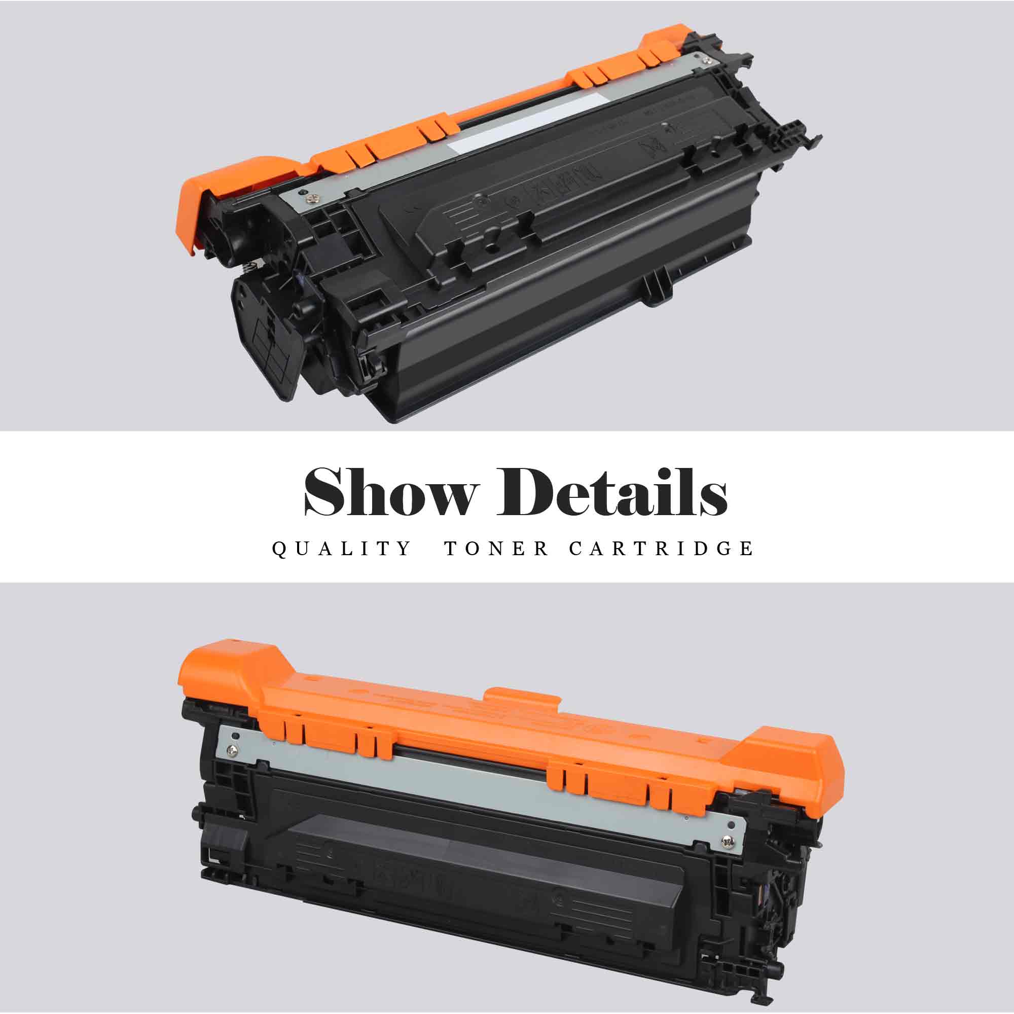 Toner H-Party Compatible Toner Cartridge for HP CE250A CE251A CE252A CE253A Color LaserJet CP3520 CP3525 CP3525X CP3525DN CP3525N CP3530, CM3530 CM3530FS (2*Black,Cyan, Magenta, Yellow,5-Pack) - image 5 of 7