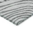 thumbnail image 4 of Addison Rugs Chantille Indoor/Outdoor Transitional Swirls Gray Washable Rectangle Rug, 5' x 7'6", 4 of 6