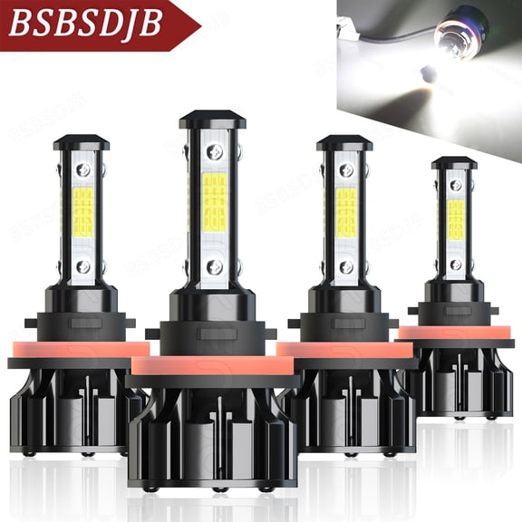 For Chevy Silverado 2500HD 20-2023 LED Headlight High Low Beam Bulbs 6000K White