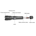 thumbnail image 4 of Greeniant Linterna XHP50 para exteriores, linterna LED ajustable con Zoom, linterna de Escalada Greeniant OD002975-01B, 4 of 6