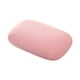 thumbnail image 2 of Almohada de espuma viscoelástica de rebote lento y suave con soporte para el cuello. Rosa, 2 of 9