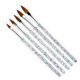 thumbnail image 2 of 5Pcs Nail Art Brush Set Professional Crystal Nail Art Pen Nail Painting Drawing Nail Carving Pens, 2 of 5