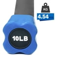 thumbnail image 2 of Baston con Peso Integrado Altera  BP-10LB Aerobics Pilates 10Lbs Azul Oscuro, 2 of 4